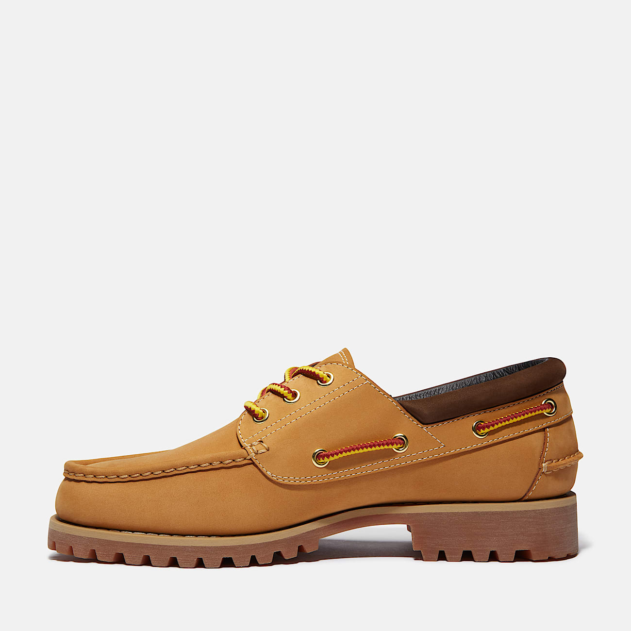 Chaussure bateau  3 illets Authentic Timberland pour homme en jaune TBL jaune ALT6