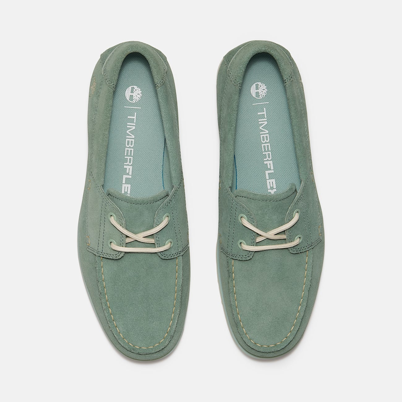 Chaussure à lacets Grafton Bay pour homme en vert clair - 2