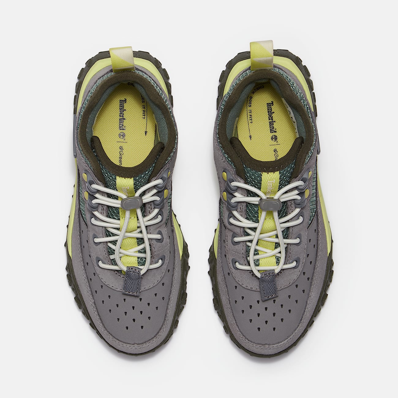 GreenStride™ Motion 6 Mid Lace-Up Trainer for Youth in Grey - 2