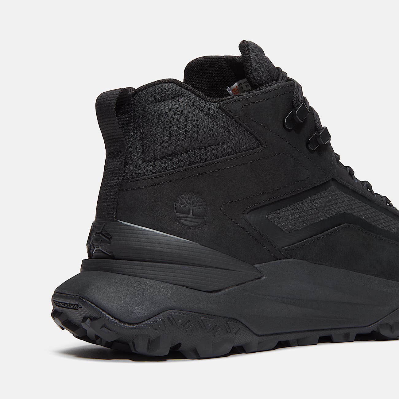 Motion Access Mid Lace-Up Waterproof Trainer for Men in Black - 7