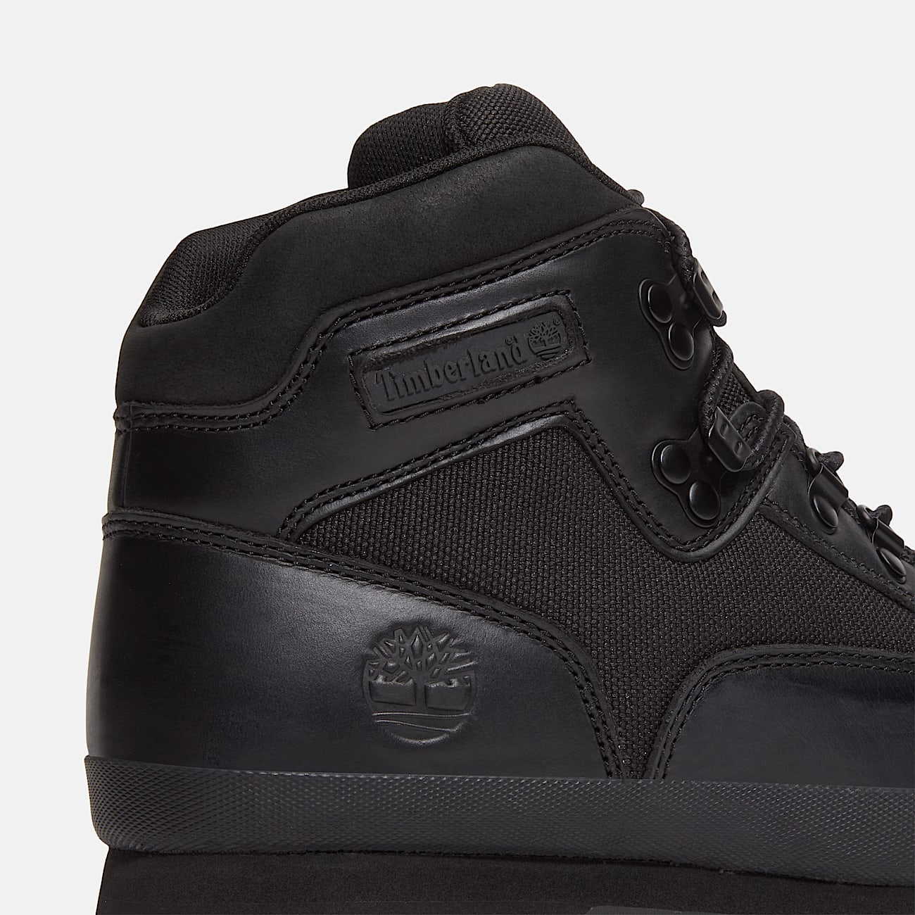 Euro Hiker Lederstiefel für Herren in Schwarz - 7