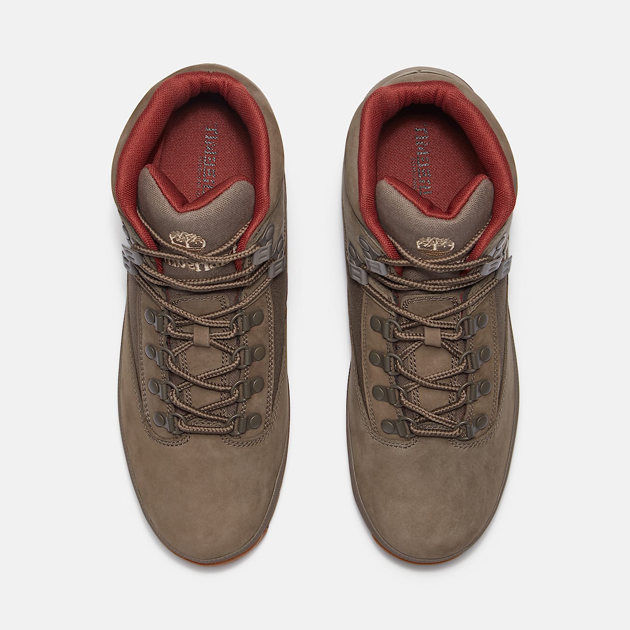 Euro Hiker Leather Boot for Men in Green - 2