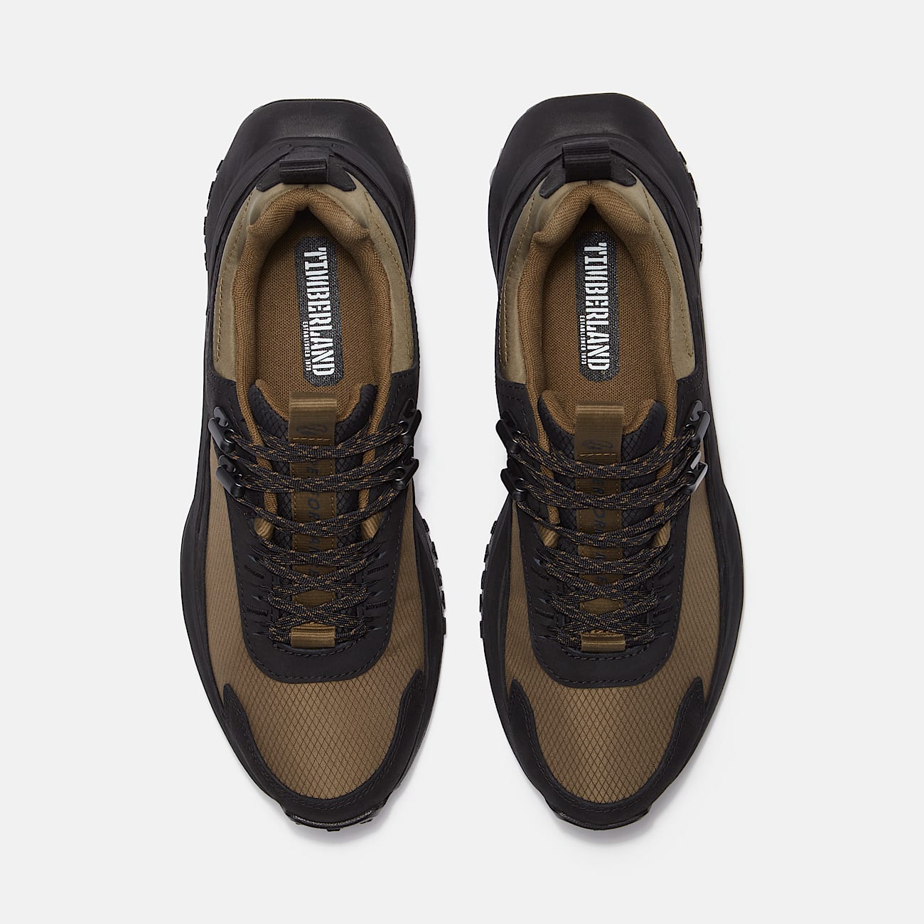 Motion Access Waterdichte Vetersneaker voor heren in zwart/groen - 2