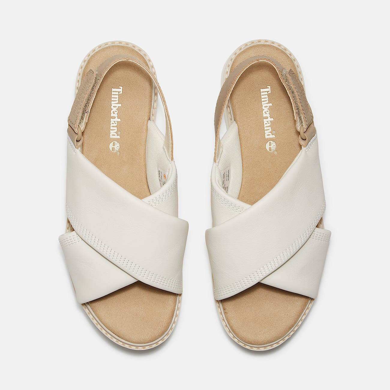 Sandale Safari Dawn à bride arrière pour femme en blanc - 2