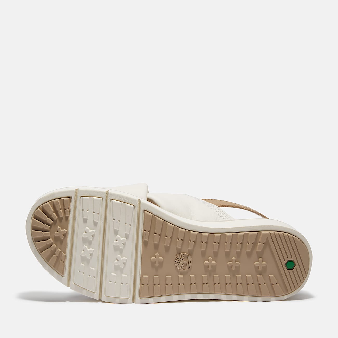 Sandale Safari Dawn à bride arrière pour femme en blanc - 3