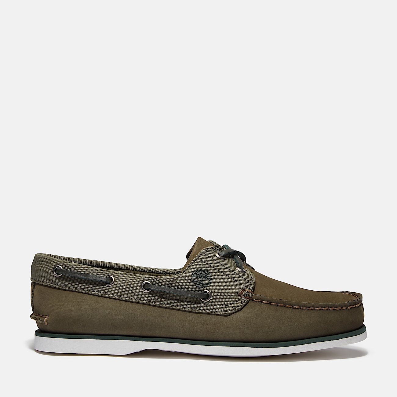 Classic Bootschoen voor heren in donkergroen - 1