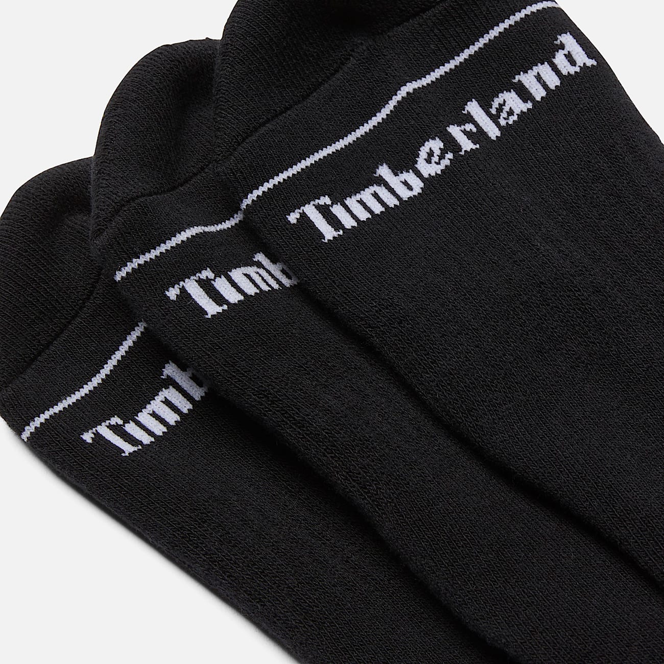 Lot de 3 paires de chaussettes basses Bowden entirement rembourres en noir TBL noir ALT1