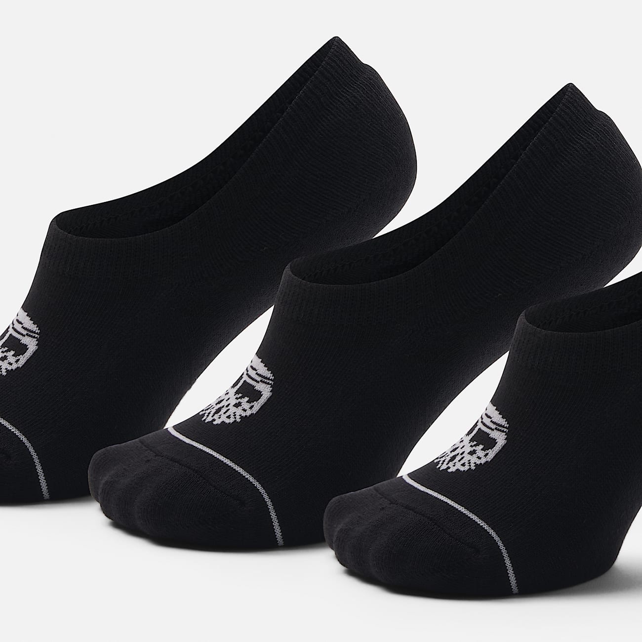 Bowden 3-Pack Trainer Liner Sock in Black - 3