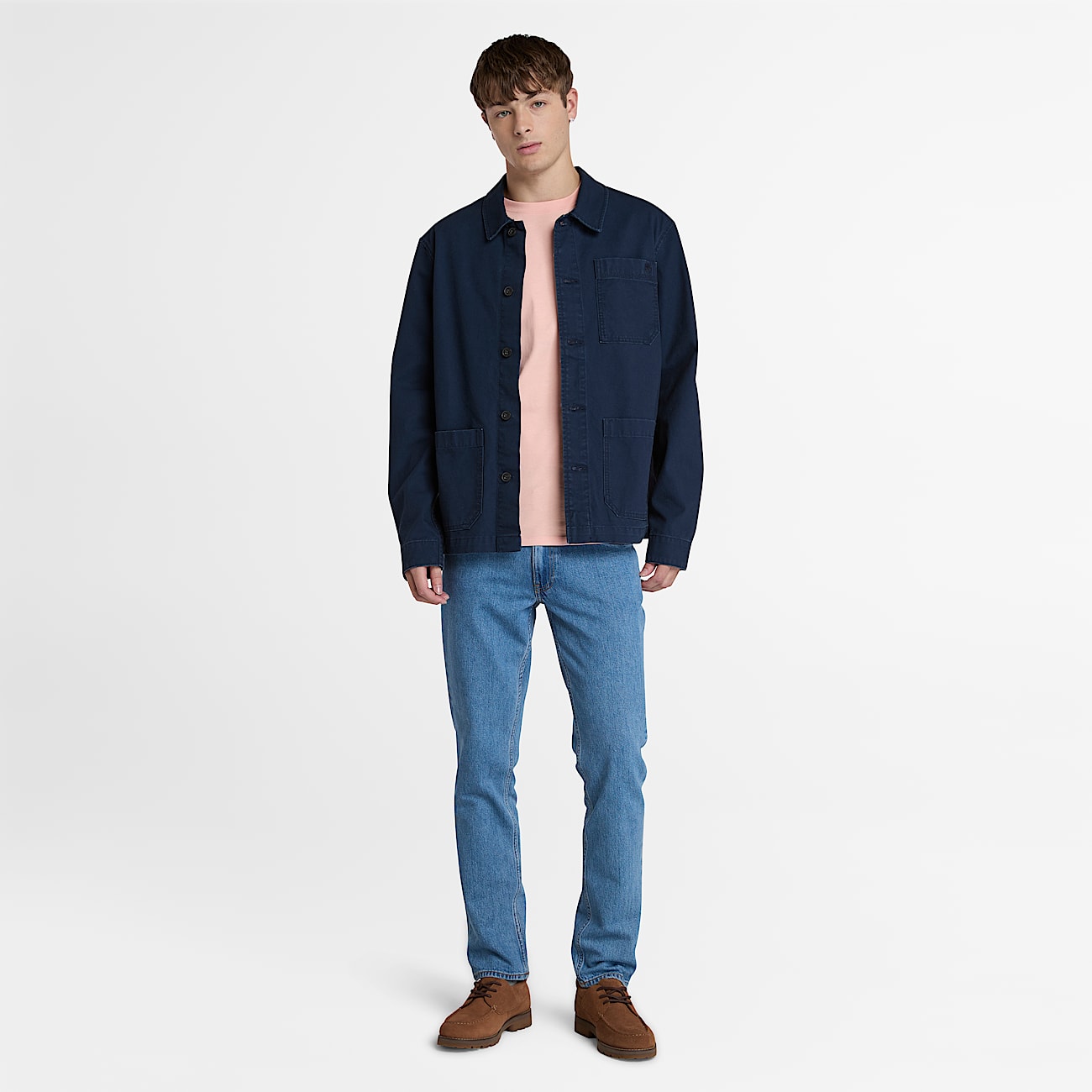 T-shirt Dunstan River da Uomo in rosa chiaro - 2