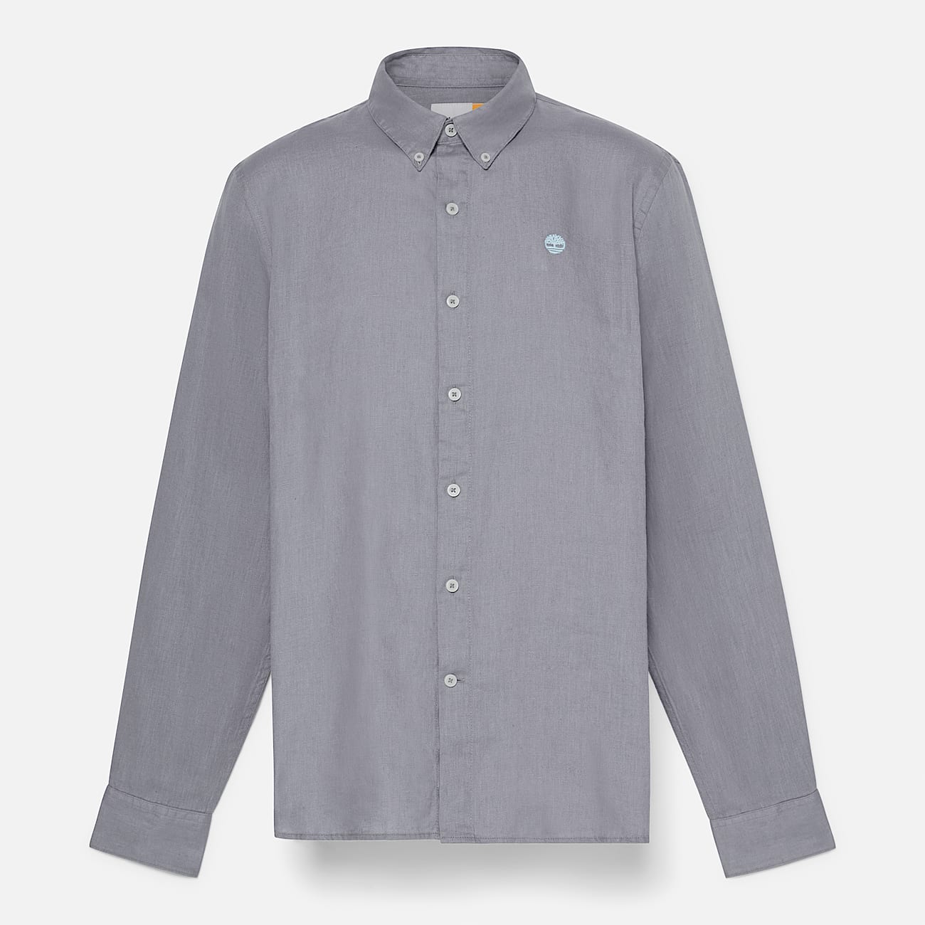 Camicia in Lino Mill Brook da Uomo in grigio - 5