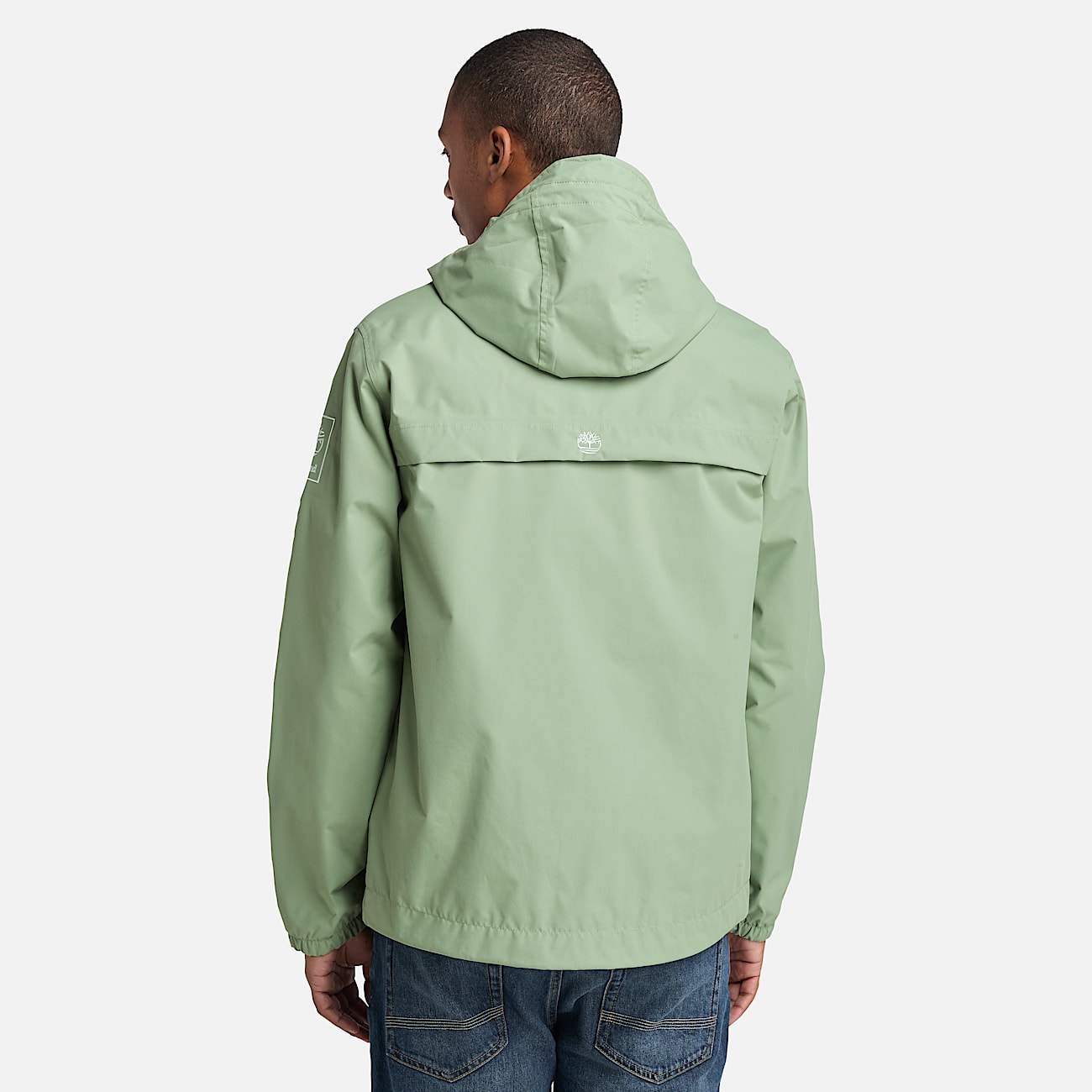 Benton Waterproof Shell Jacket for Men in Green - 5