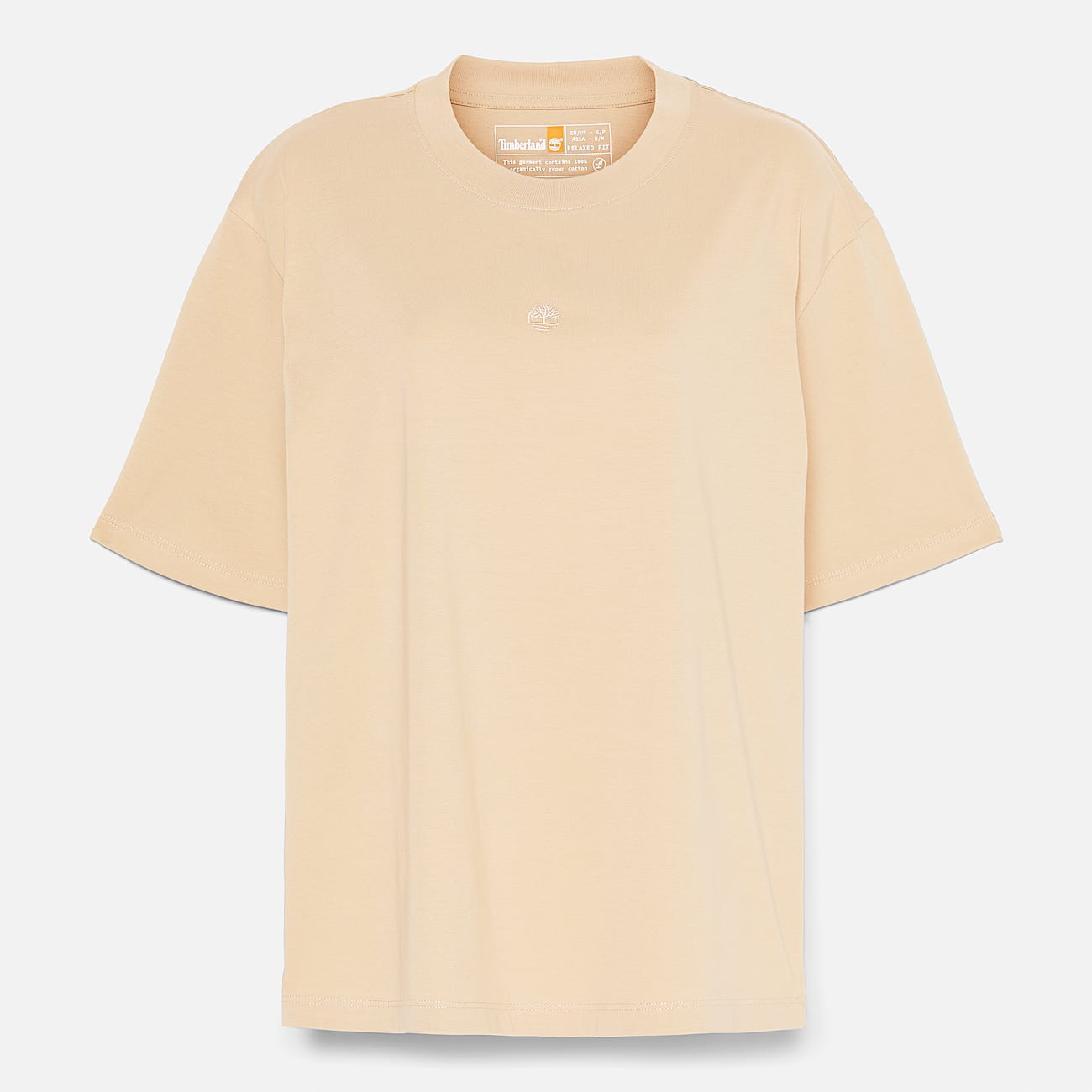 Lush T-shirt met korte mouwen voor dames in beige - 5