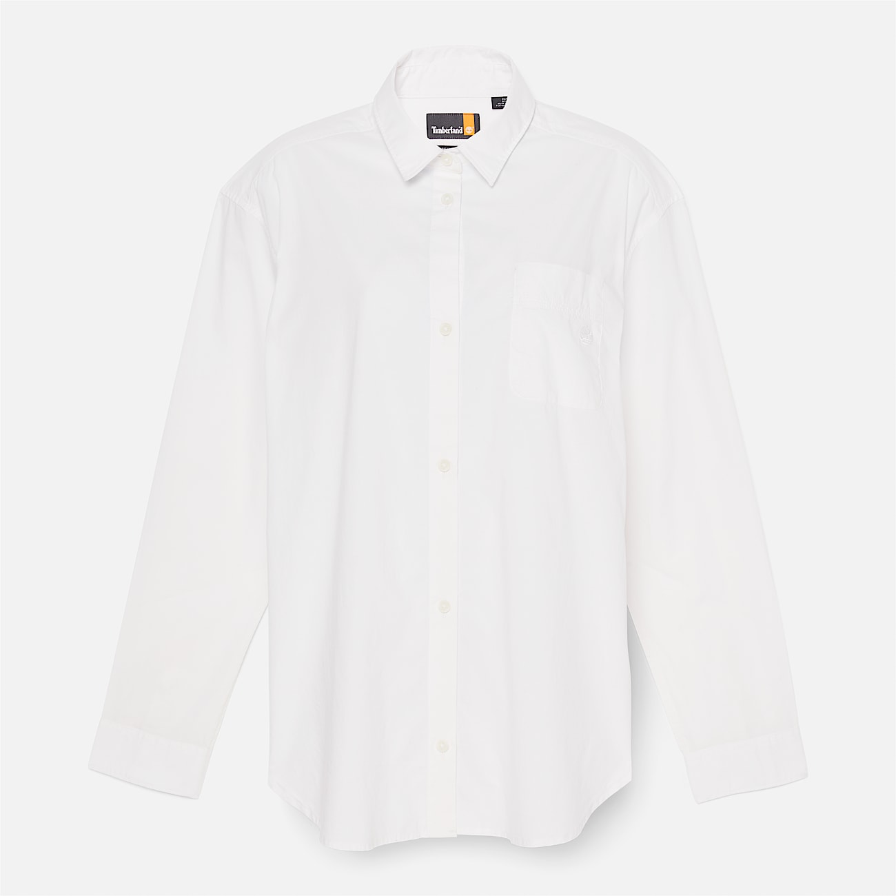 Camisa em Popelina para Mulher em branco - 5