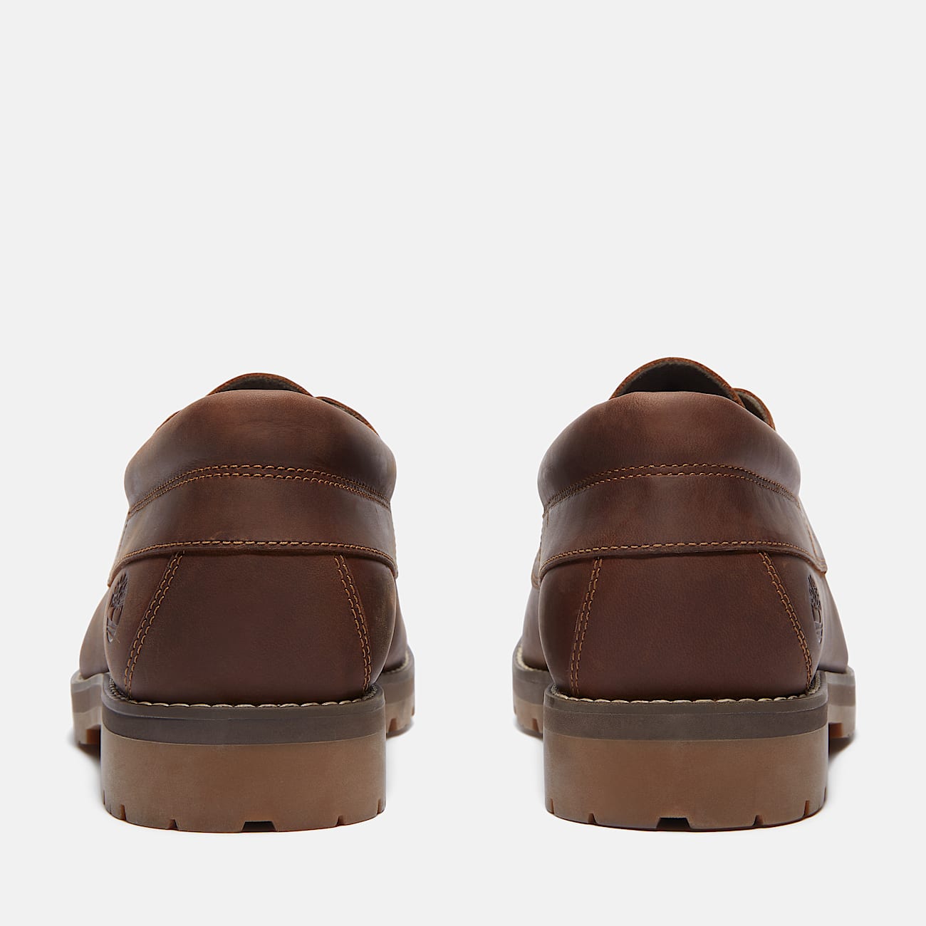 Britton Square Lace-Up Shoe for Men in Brown - 5
