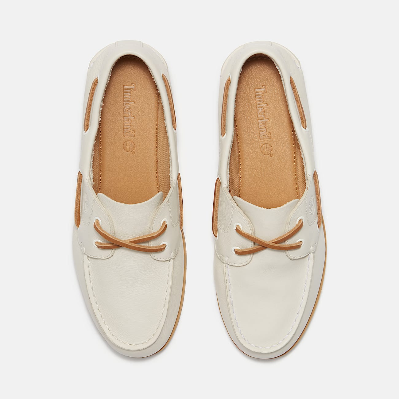 Nutico clsico Timberland para mujer en blanco TBL blanco ALT2