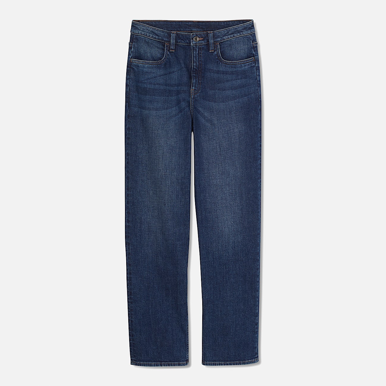 Gerade DenimHose fr Damen in Blau TBL Blau ALT10