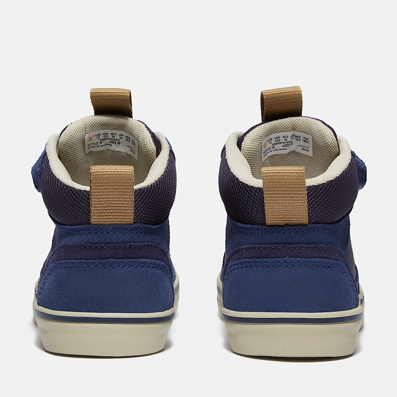 Stone Jump Halfhoge Sneaker voor kids in Donkerblauw - 5