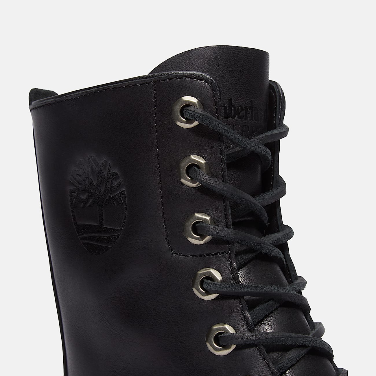 Timberland Premium 8Inch Waterproof Boot for Women in Black TBL Black ALT7