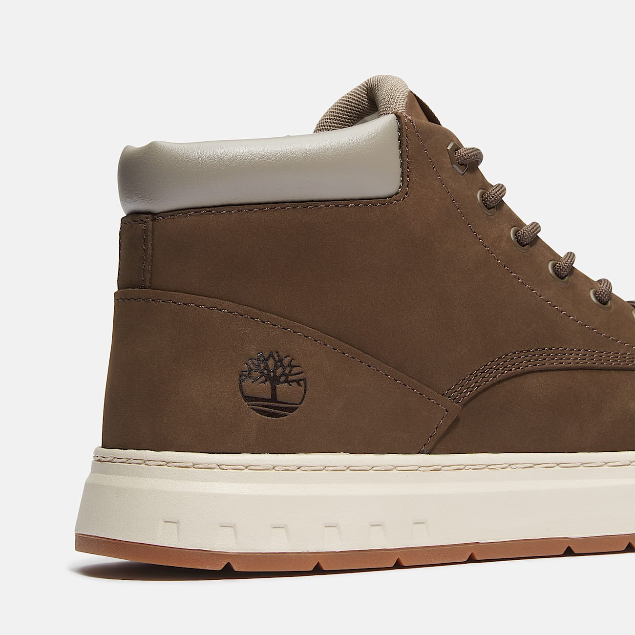 Maple Grove Halfhoge Sneaker voor heren in donkerbruin TBL bruin ALT7