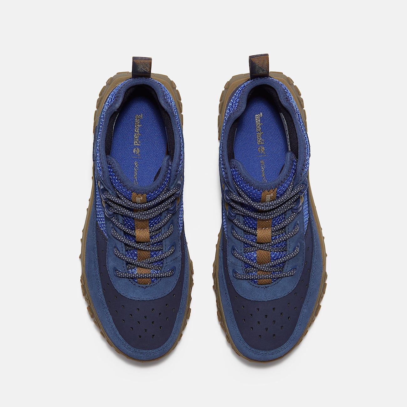 GreenStride Motion 6 Mid Trainer for Junior in Dark Blue TBL Blue ALT2