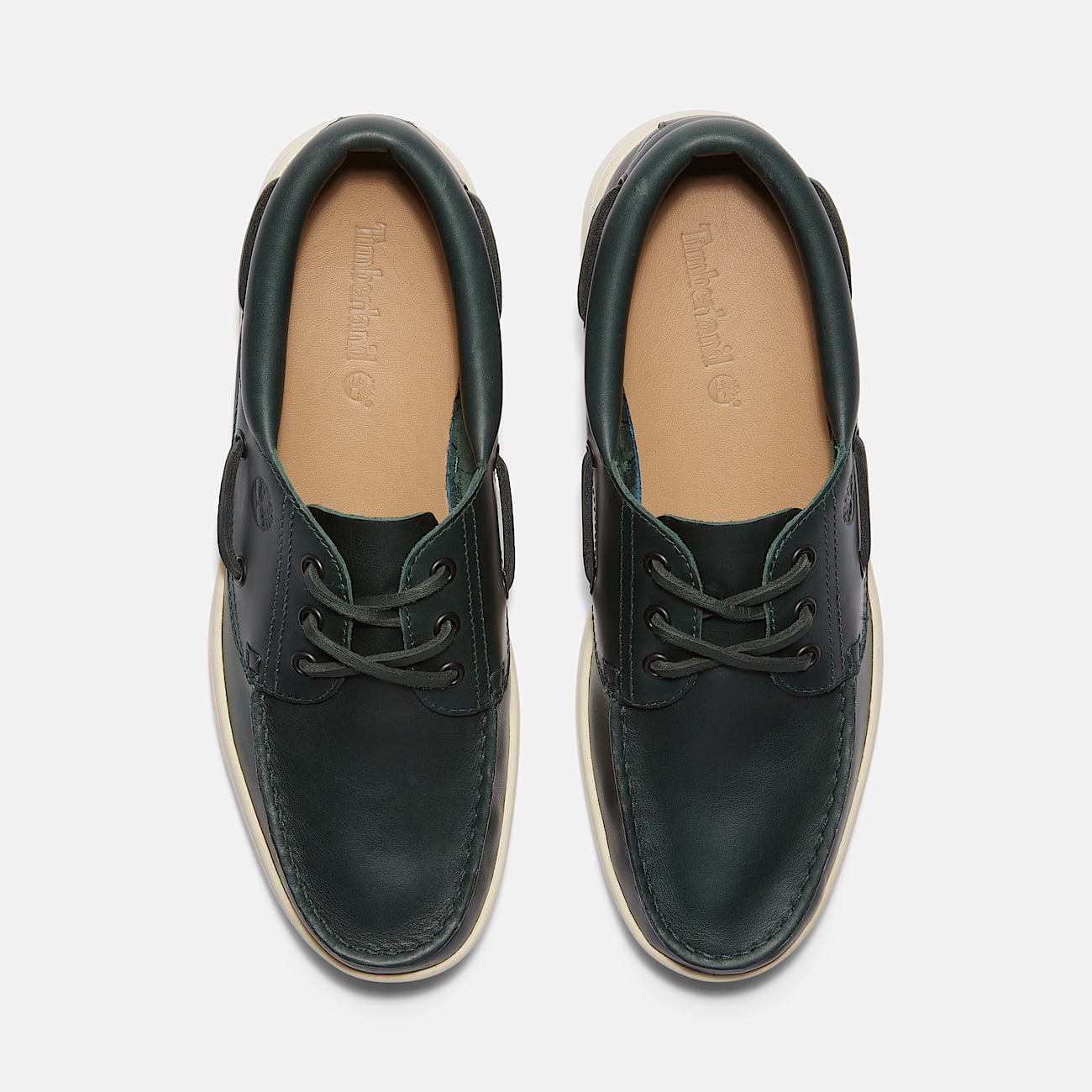 Portofino Pier Boat Shoe for Men in Dark Green TBL Green ALT2