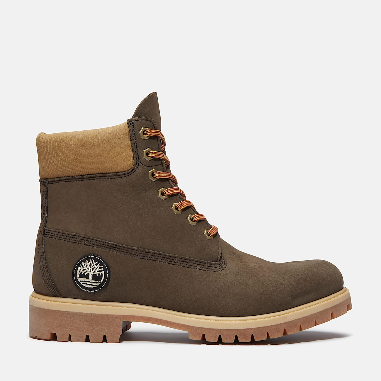 Timberland Premium 6Inch Waterproof Boot for Men in Dark Brown TBL Brown HERO