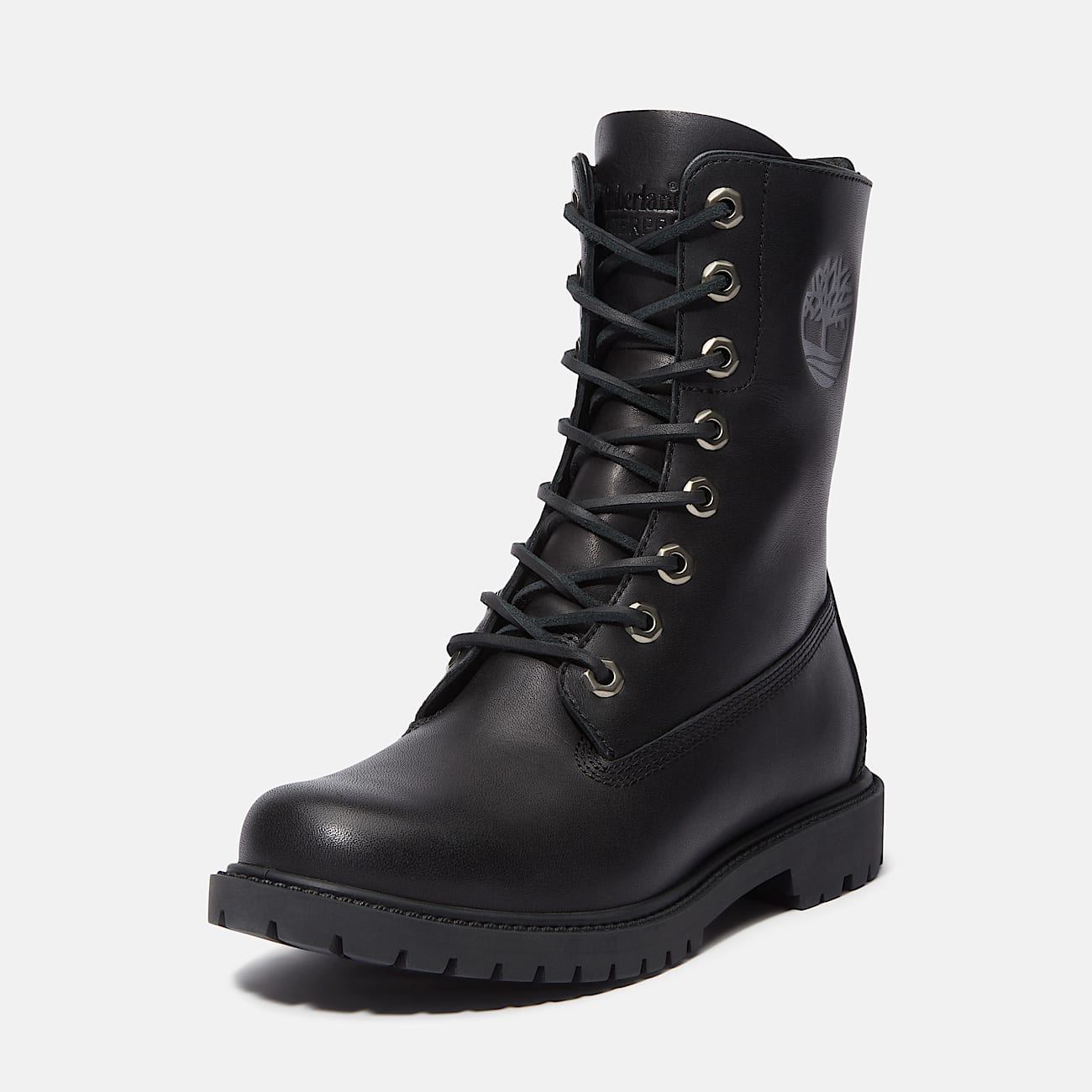 Timberland Premium 8Inch Waterproof Boot for Women in Black TBL Black ALT9