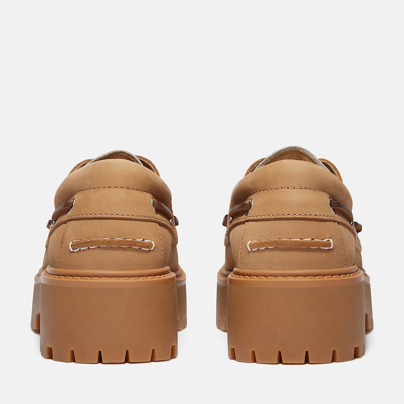 Leopard Platform Stone Street Boat Shoe for Women in Beige TBL Beige ALT5