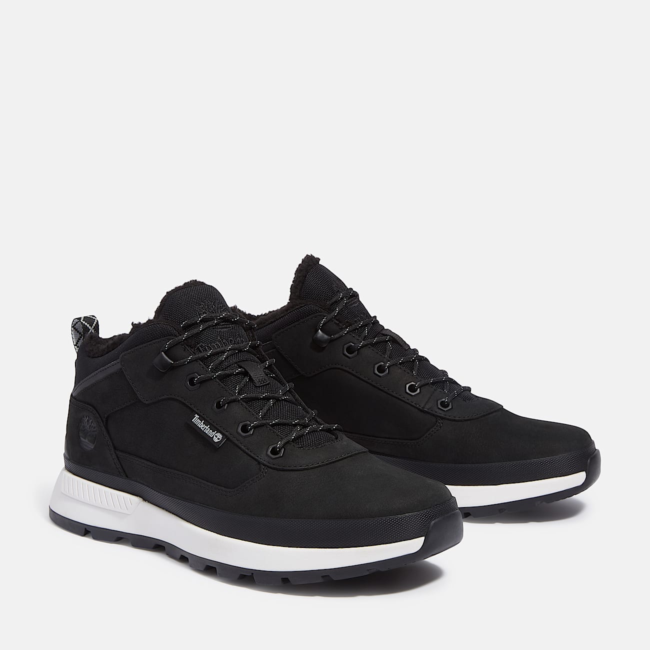 Field Trekker WarmLined Trainer for Men in Black TBL Black ALT4