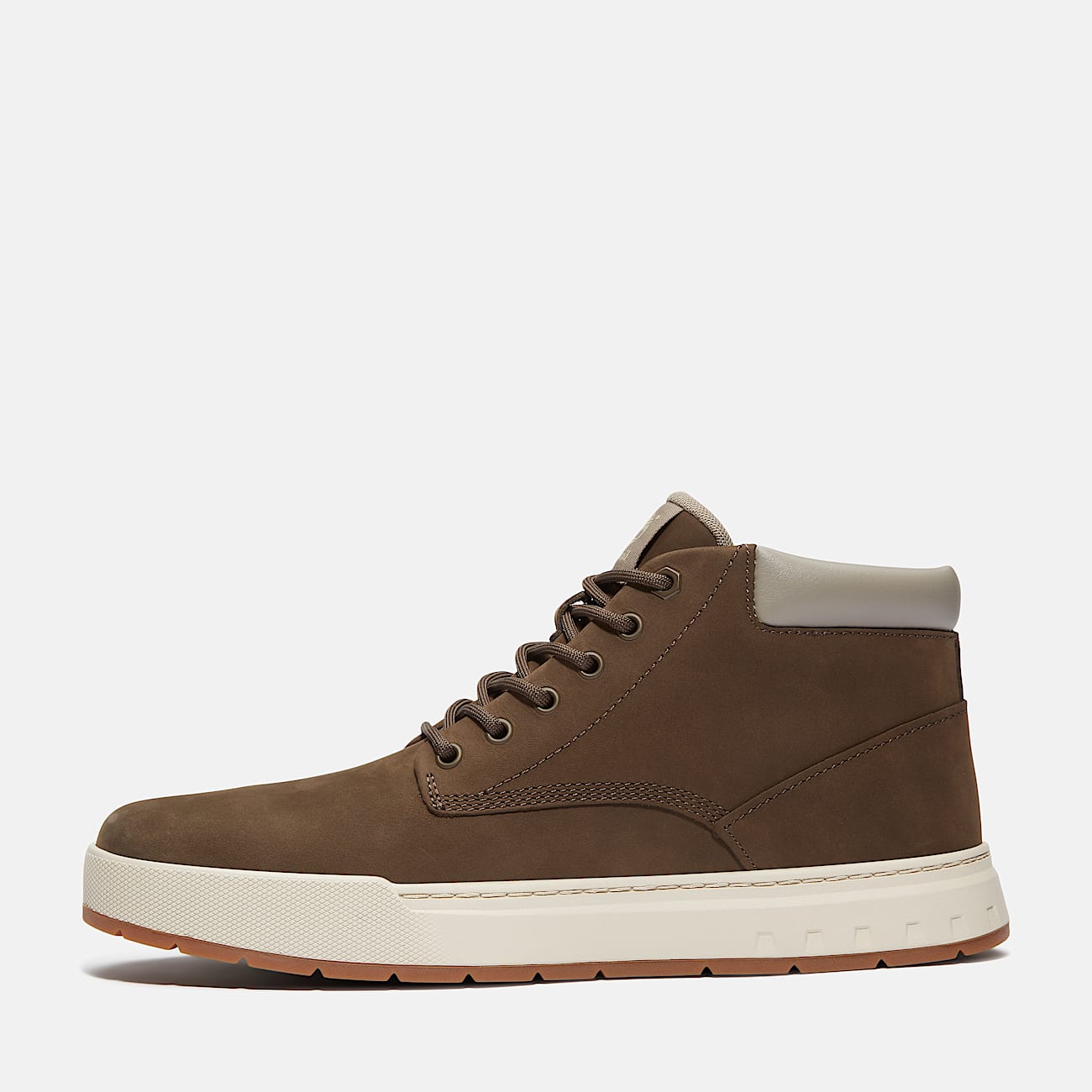 Maple Grove Halfhoge Sneaker voor heren in donkerbruin TBL bruin ALT6