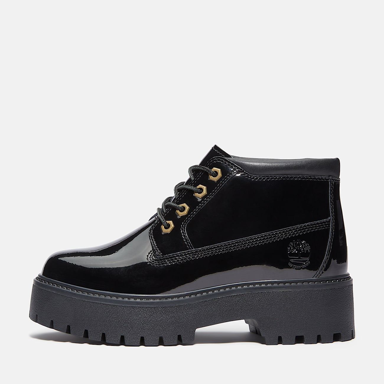 Stone Street Waterproof Platform Boot for Women in Black TBL Black ALT8