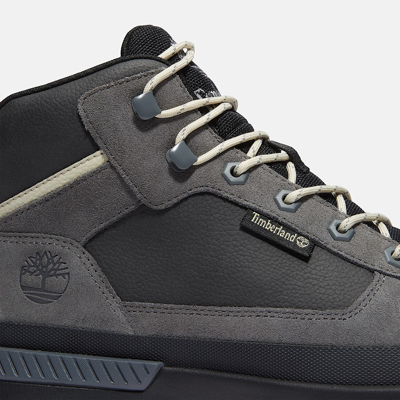 Halbhoher Field Trekker Sneaker für Herren in Grau/Dunkelblau - 7
