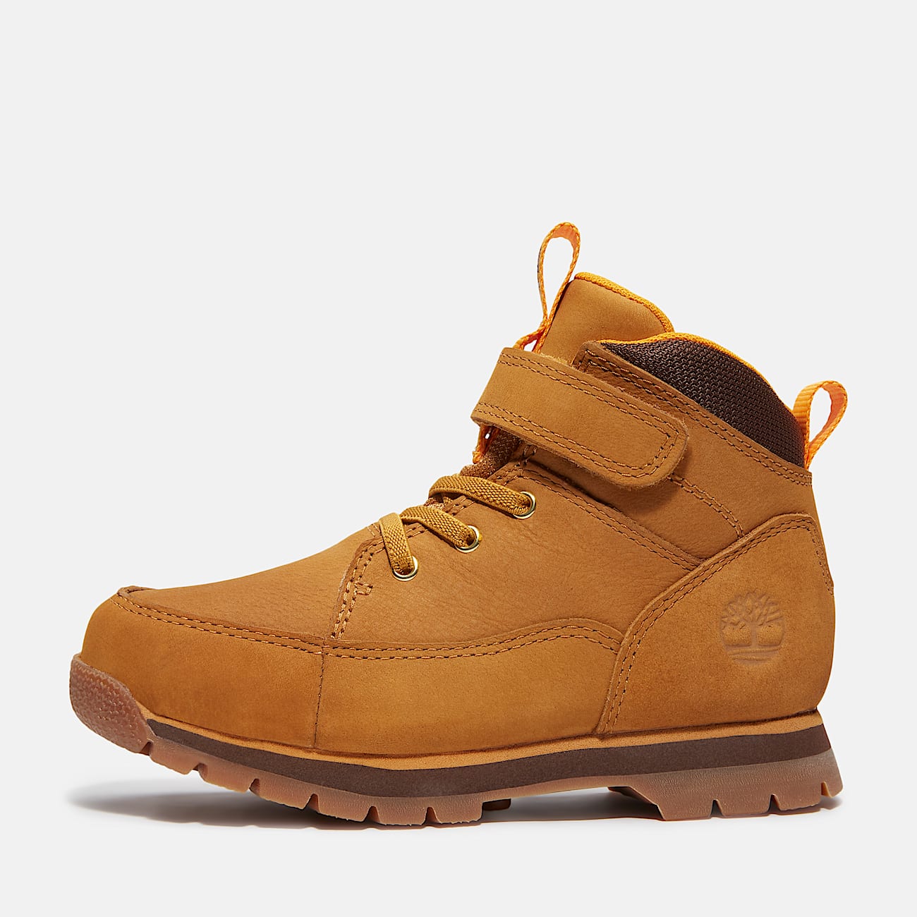 Euro Rock Mid Hook-and-Loop Boot for Youth in Yellow - 8