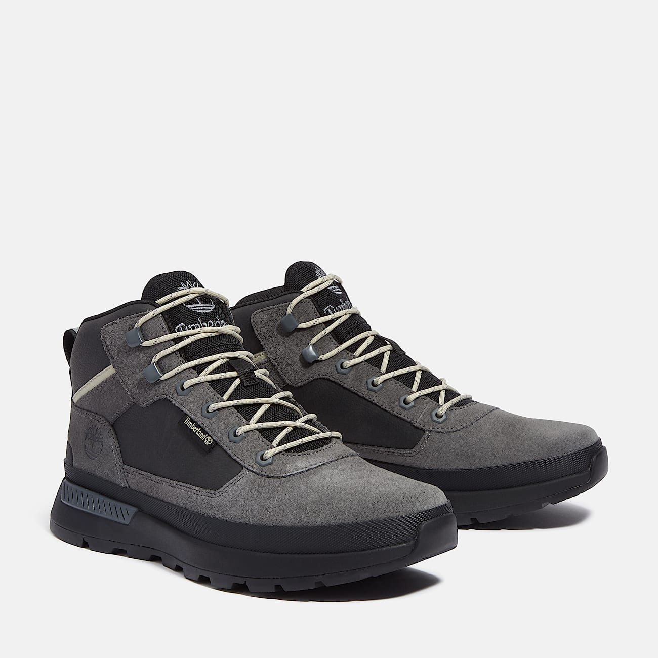 Halbhoher Field Trekker Sneaker für Herren in Grau/Dunkelblau - 4