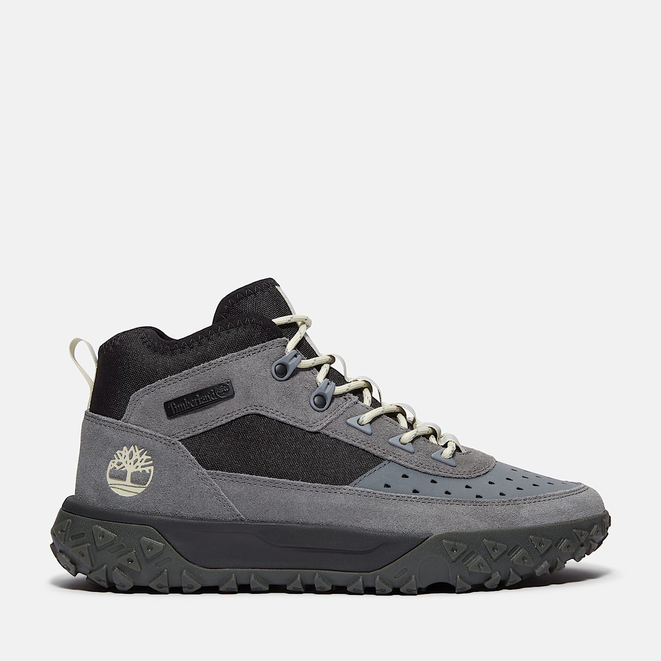 Greenstride Motion 6 Mid Trainer for Men in GreyBlack TBL Grey HERO