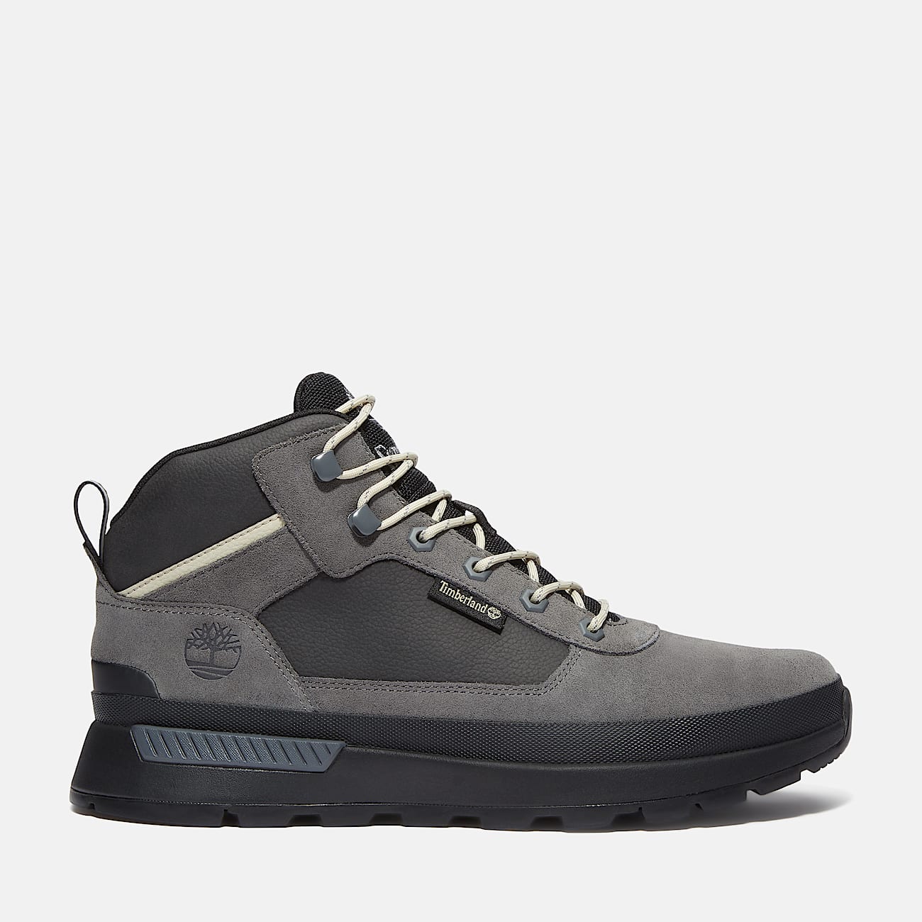 Halbhoher Field Trekker Sneaker für Herren in Grau/Dunkelblau - 1