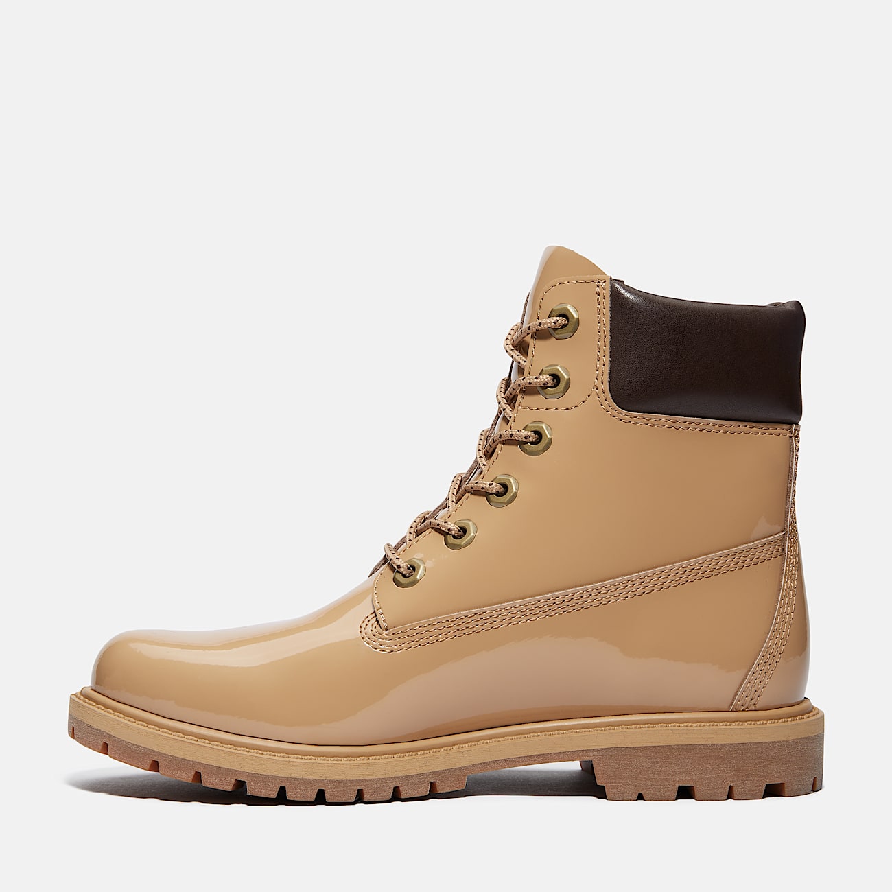 Timberland Premium 6Inch Waterproof Boot for Women in Light Brown TBL Brown ALT6
