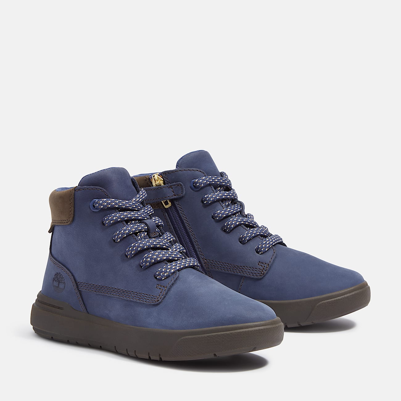 Seneca Bay Mid Trainer for Youth in Dark Blue TBL Blue ALT4