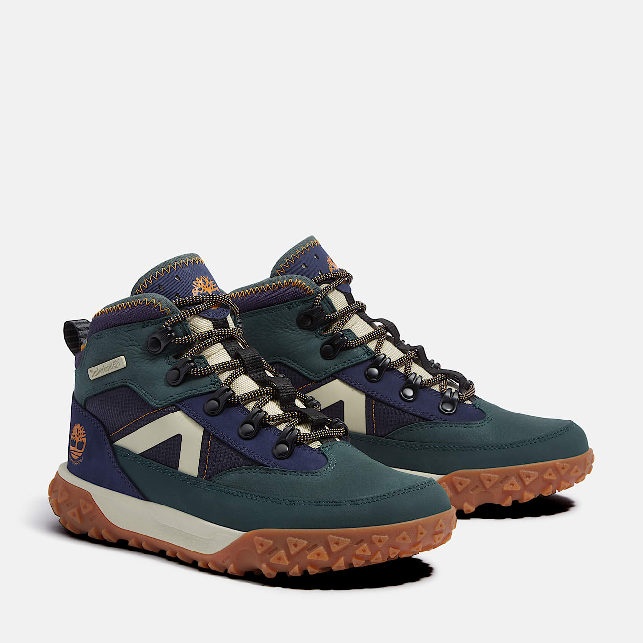 Halbhoher wasserfester GreenStride™ Motion 6 Sneaker für Kinder in Dunkelgrün - 4