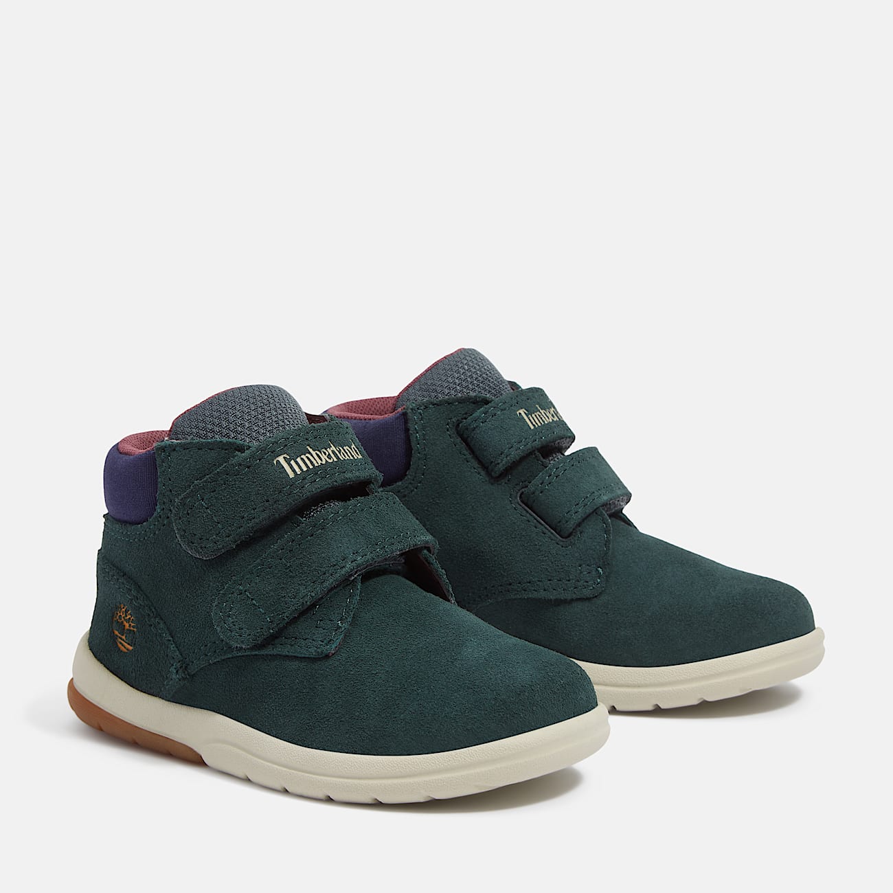 Toddle Tracks Hook  Loop Boot for Toddler in Dark Green TBL Green ALT4