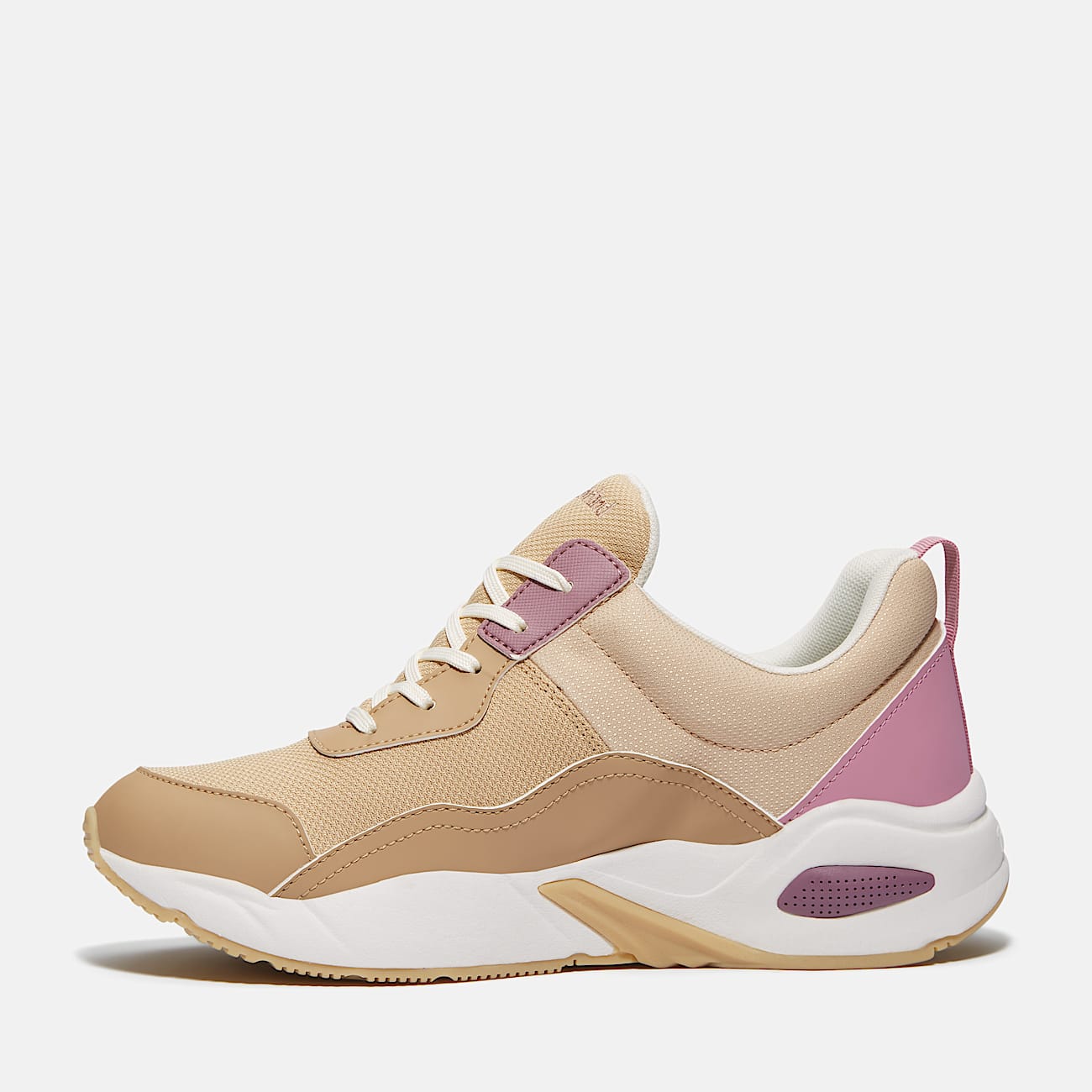 Delphiville Sneakers voor dames in beige TBL beige ALT6