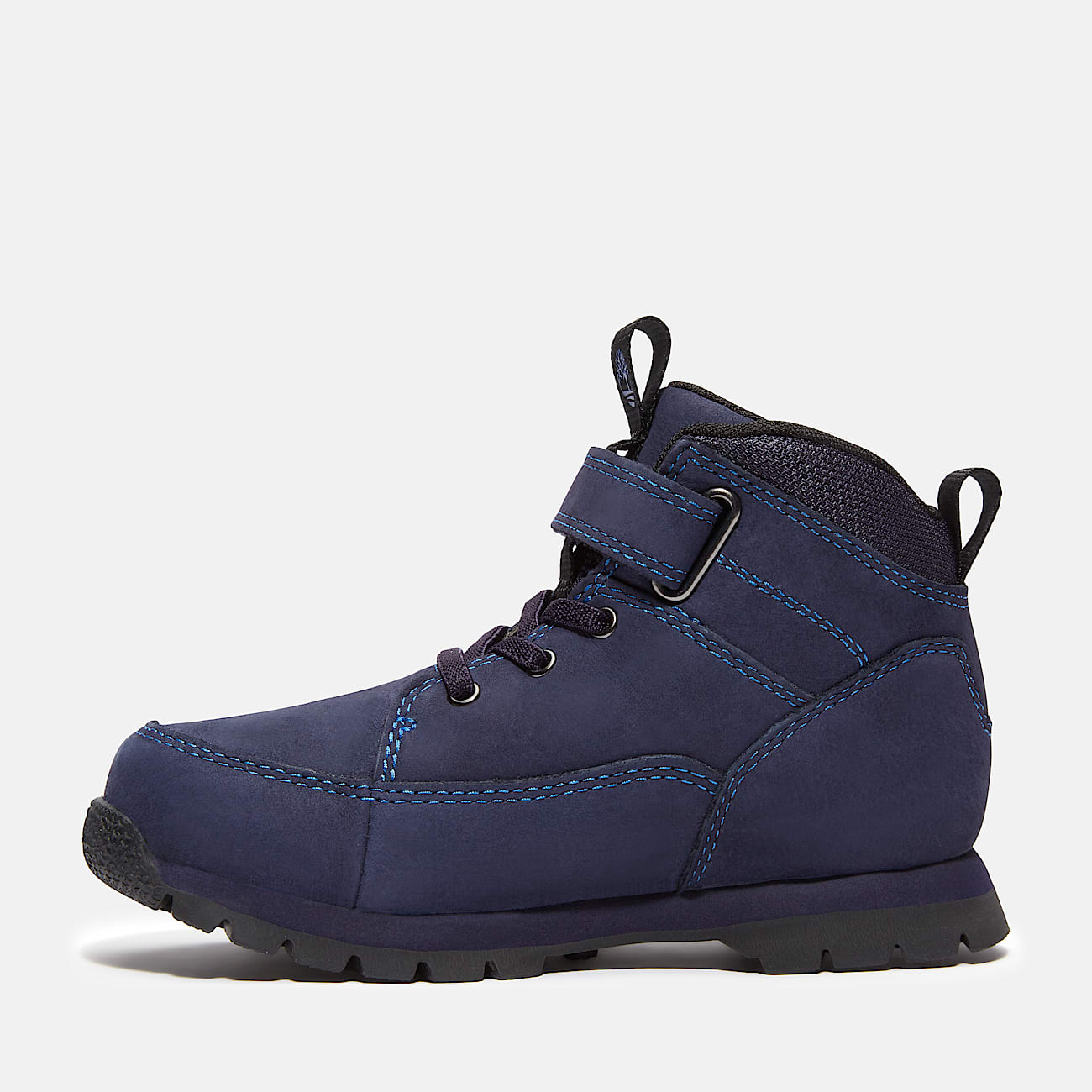 Euro Rock Mid Hook-and-Loop Boot for Youth in Dark Blue - 6
