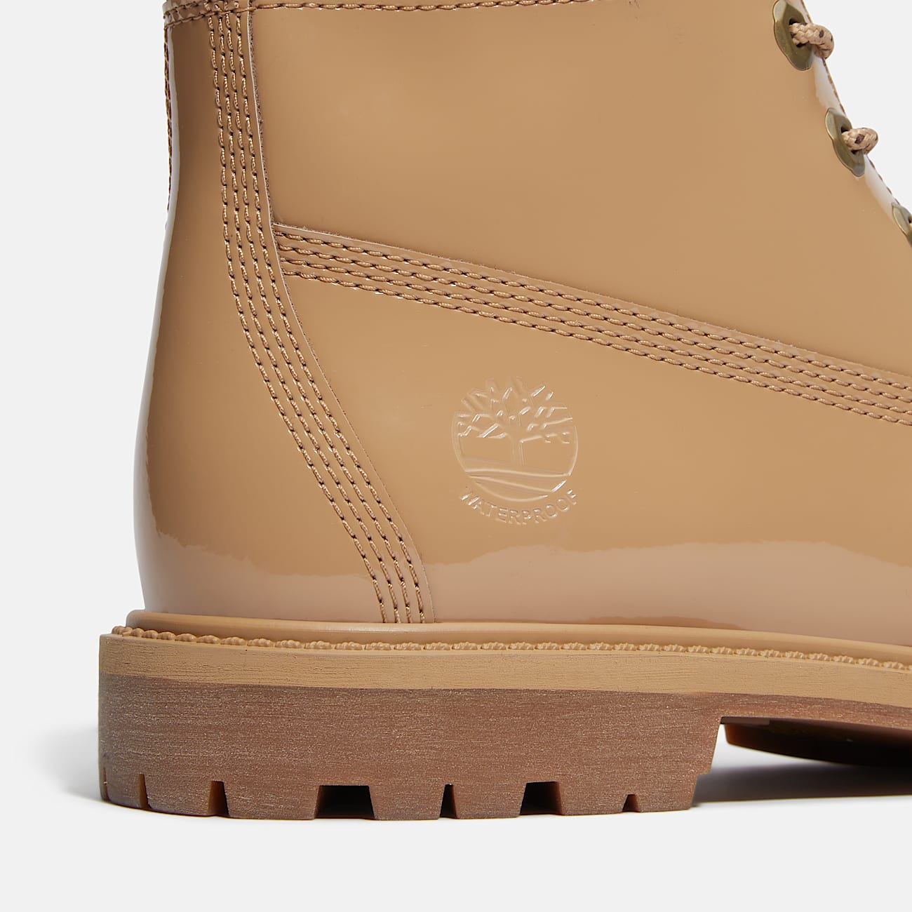 Timberland Premium 6Inch Waterproof Boot for Women in Light Brown TBL Brown ALT7