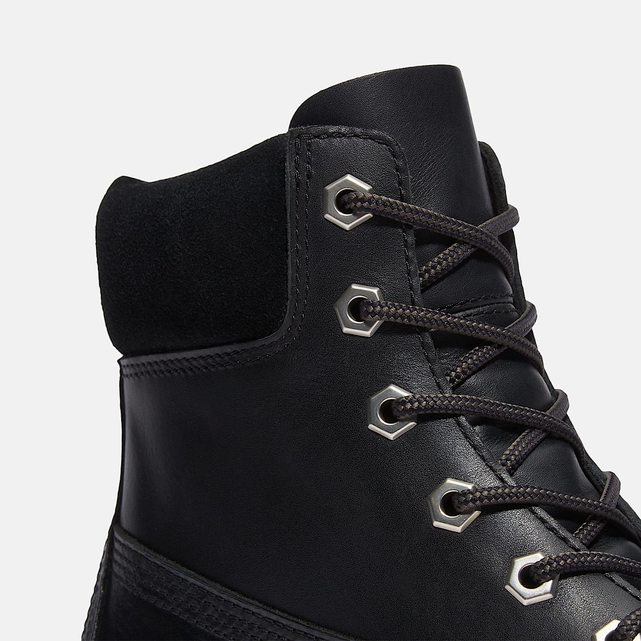 Timberland 25 6Inch Waterproof Boot for Women in Black TBL Black ALT7