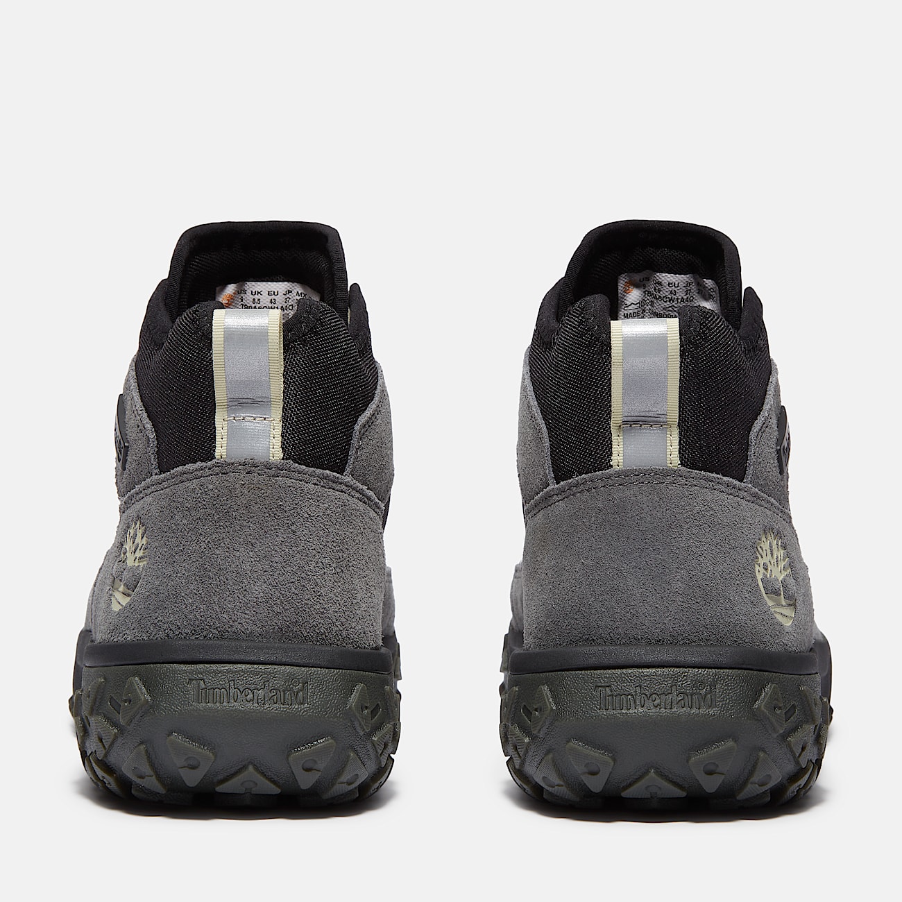 Greenstride Motion 6 Mid Trainer for Men in GreyBlack TBL Grey ALT5