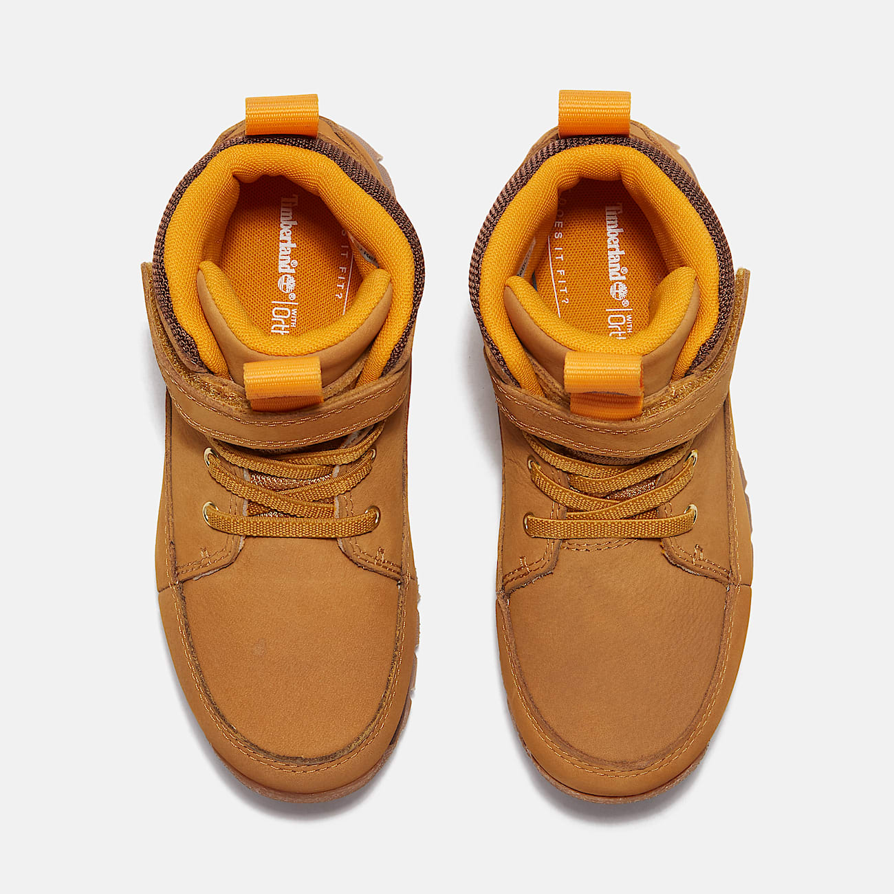 Euro Rock Mid Hook-and-Loop Boot for Youth in Yellow - 2