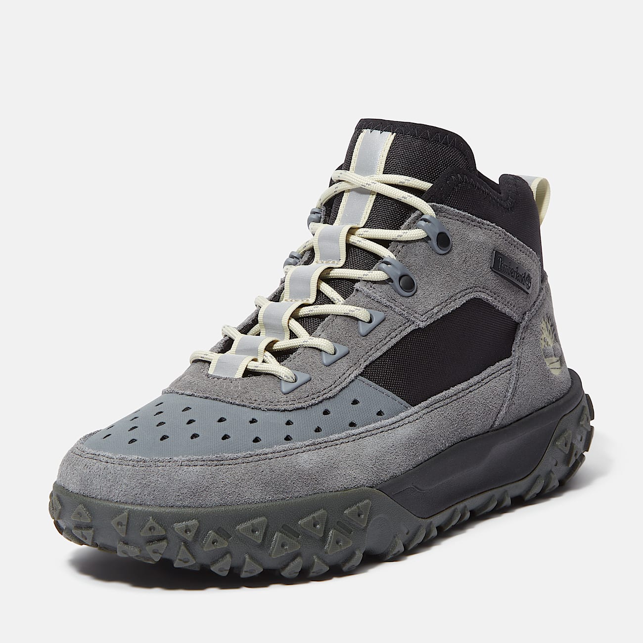 Greenstride Motion 6 Mid Trainer for Men in GreyBlack TBL Grey ALT9