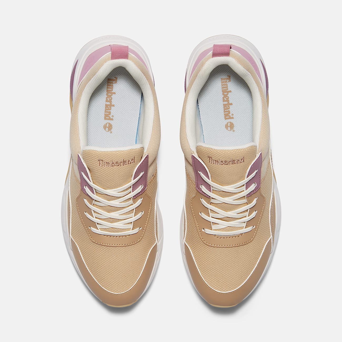 Delphiville Sneakers voor dames in beige TBL beige ALT2