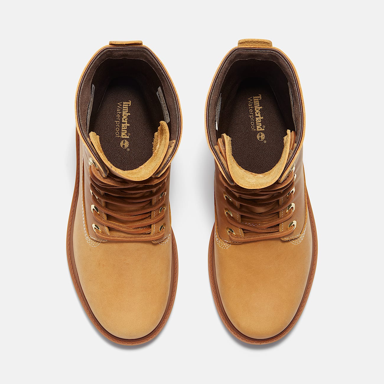 Timberland® Premium 8-Inch Waterdichte Boot voor dames in geel - 3
