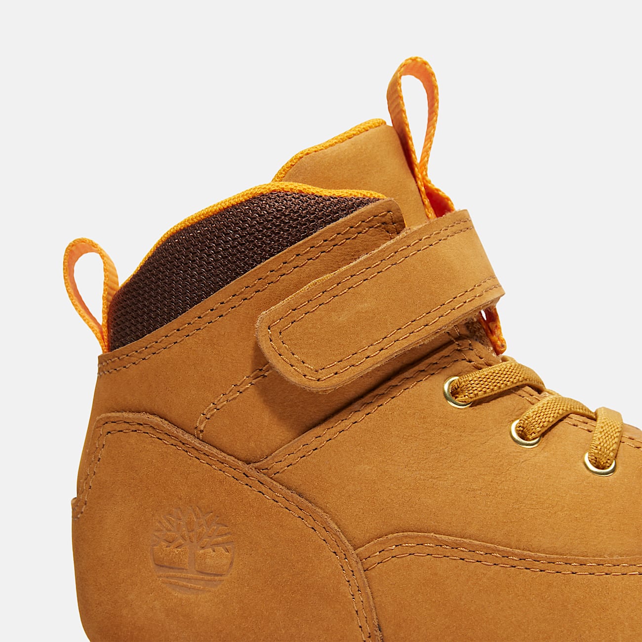 Euro Rock Mid Hook-and-Loop Boot for Youth in Yellow - 7
